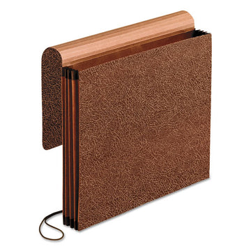 Pendaflex® Premium Reinforced Expanding Wallet, 3.5" Expansion, 1 Section, Legal Size, Red Fiber freeshipping - TVN Wholesale